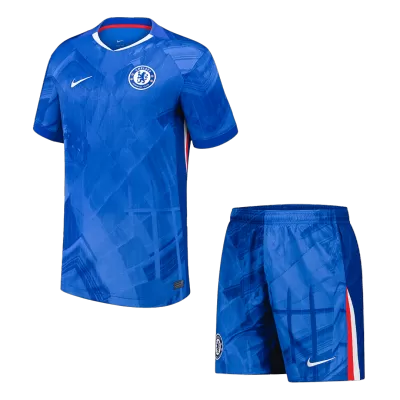 Chelsea Home Soccer Jersey Kit 2025/26 (Jersey+Shorts) - gojersey