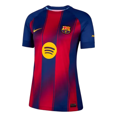 Women's Barcelona Home Soccer Jersey 2025/26 - gojersey