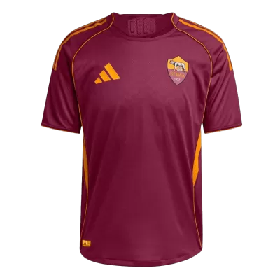 Authentic 25/26 Roma Home Soccer Jersey Red - gojersey