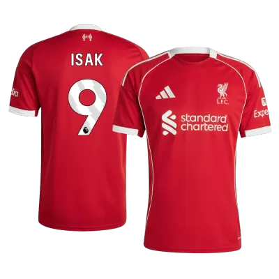 Liverpool ISAK #9 Home Sleeveless Jersey 2025/26 - gojersey