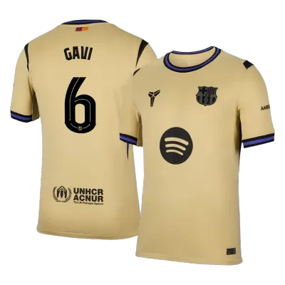 Barcelona GAVI #6 Away Sleeveless Jersey 2025/26 - gojersey