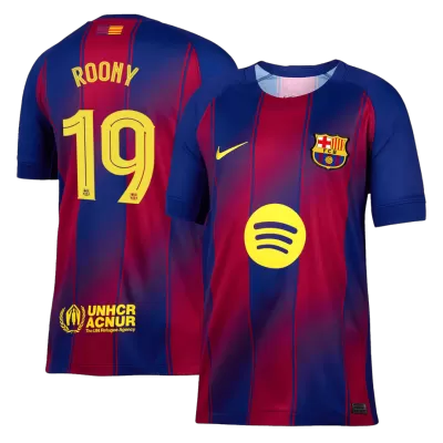 Barcelona ROONY #19 Home Sleeveless Jersey 2025/26 - gojersey