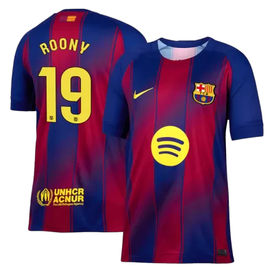Barcelona ROONY #19 Home Sleeveless Jersey 2025/26 - gojersey