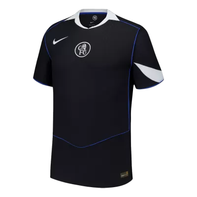 Authentic Chelsea Third Away Soccer Jersey 25/26 Black - gojersey