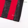 AC Milan Home Soccer Jersey Kit(Jersey+Shorts+Socks) 2025/26 Red&Black - gojersey