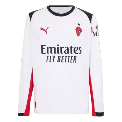 AC Milan Away Soccer Jersey Retro 2025/26 - Long Sleeve - gojersey