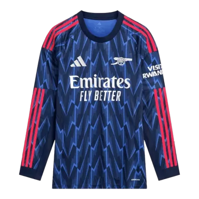 Arsenal Away Soccer Jersey Retro 2025/26 - Long Sleeve - gojersey