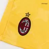 Kid's AC Milan Third Away Soccer Jersey Kit(Jersey+Shorts) 25/26 Yellow - gojersey