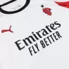 Kid's AC Milan Away Soccer Jersey Kit(Jersey+Shorts) 25/26 White - gojersey