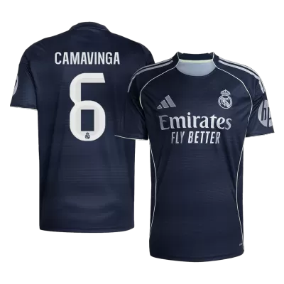 Real Madrid CAMAVINGA #6 Away Sleeveless Jersey 2025/26 - gojersey