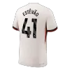 ESTÊVÃO #41 Authentic Chelsea Away Soccer Jersey 2025/26 White - gojersey
