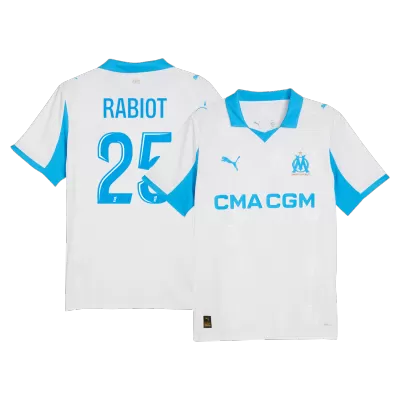 Marseille RABIOT #25 Home Sleeveless Jersey 2025/26 - gojersey
