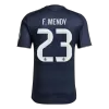F.MENDY #23 Authentic Real Madrid Away Soccer Jersey 2025/26 Navy - gojersey
