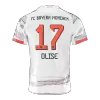 OLISE #17 Authentic Bayern Munich Away Soccer Jersey 2025/26 White - gojersey