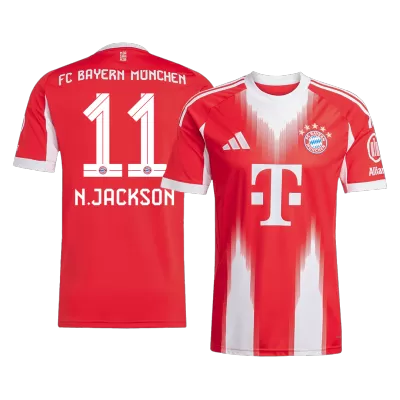 Bayern Munich N.JACKSON #11 Home Sleeveless Jersey 2025/26 - gojersey