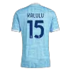 Juventus KALULU #15 Away Sleeveless Jersey 2025/26 - gojersey