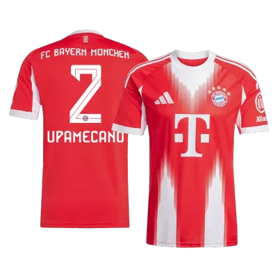 Bayern Munich UPAMECANO #2 Home Sleeveless Jersey 2025/26 - gojersey