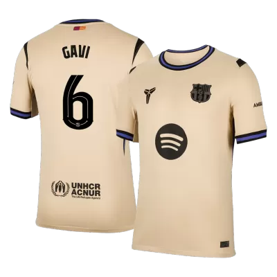 Barcelona GAVI #6 Away Sleeveless Jersey 2025/26 - gojersey