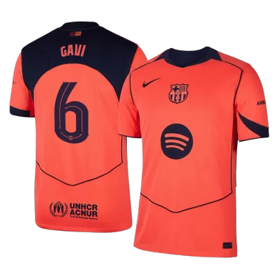 Barcelona GAVI #6 Third Away Sleeveless Jersey 2025/26 - gojersey