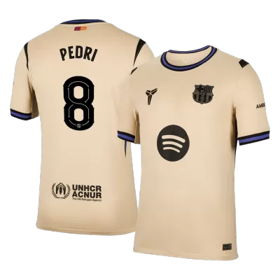 Barcelona PEDRI #8 Away Sleeveless Jersey 2025/26 - gojersey