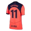 RAPHINHA #11 Authentic Barcelona Third Away Soccer Jersey 25/26 Orange- UCL - gojersey