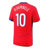 O.DEMBÉLÉ #10 Authentic PSG Third Away Soccer Jersey 25/26 Red - gojersey