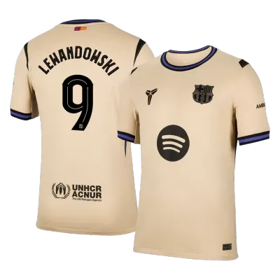Barcelona LEWANDOWSKI #9 Away Sleeveless Jersey 2025/26 - gojersey