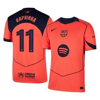 Barcelona RAPHINHA #11 Third Away Sleeveless Jersey 2025/26 - gojersey
