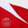 Kid's PSG Zipper Sweatshirt Kit(Top+Pants) 25/26 Red - gojersey