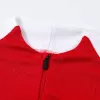 Kid's PSG Zipper Sweatshirt Kit(Top+Pants) 25/26 Red - gojersey