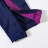 Kid's Barcelona Zipper Sweatshirt Kit(Top+Pants) 25/26 Purple - gojersey