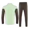 Kid's Real Madrid Zipper Sweatshirt Kit(Top+Pants) 25/26 Green - gojersey
