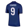G.RAMOS #9 Authentic PSG Home Soccer Jersey 2025/26 Navy - gojersey