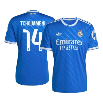 Real Madrid TCHOUAMENI #14 Third Away Sleeveless Jersey 2025/26 - gojersey
