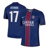 VITINHA #17 Authentic PSG Home Soccer Jersey 2025/26 Navy - gojersey