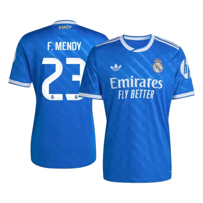 Real Madrid F. MENDY #23 Third Away Sleeveless Jersey 2025/26 - gojersey