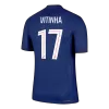 VITINHA #17 Authentic PSG Home Soccer Jersey 2025/26 Navy - gojersey