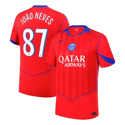 PSG JOÃO NEVES #87 Third Away Sleeveless Jersey 2025/26 - gojersey