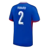 PAVARD #2 France Euro Home Soccer Jersey 2024 Blue - gojersey