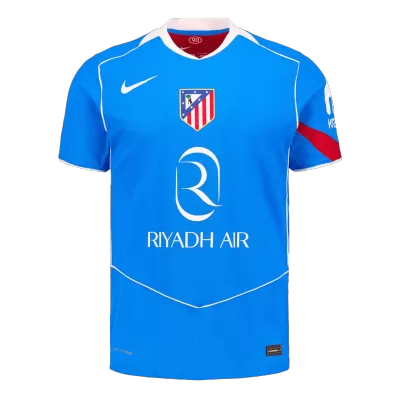 Authentic Atletico Madridl Third Soccer Jersey 25/26 Blue - gojersey
