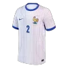PAVARD #2 France Euro Away Soccer Jersey 2024 White - gojersey