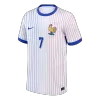 GRIEZMANN #7 France Euro Away Soccer Jersey 2024 White - gojersey