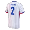PAVARD #2 France Euro Away Soccer Jersey 2024 White - gojersey